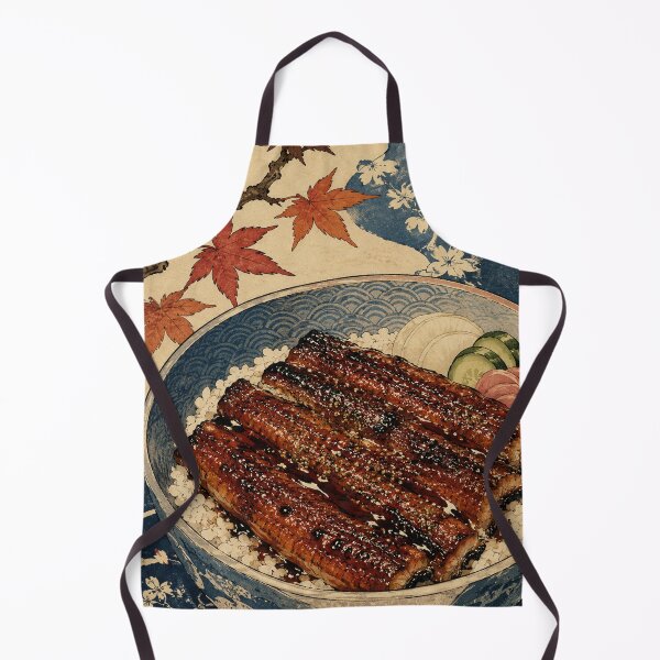 Item preview, Glazed Unagi Don - Vintage Japanese Food Ukiyo-e Woodblock designed and sold by bapupa.