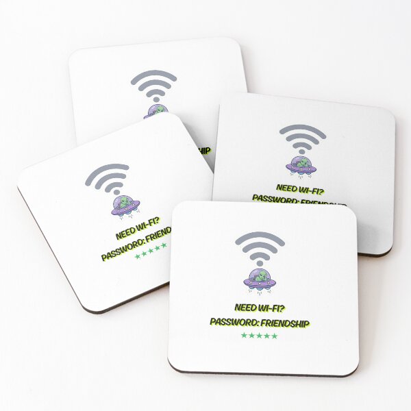 Item preview, Alien Needs WiFi Password Friendship designed and sold by Talk to Alien UFO.