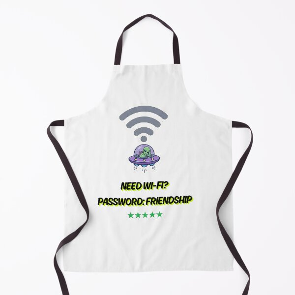 Item preview, Alien Needs WiFi Password Friendship designed and sold by Talk to Alien UFO.