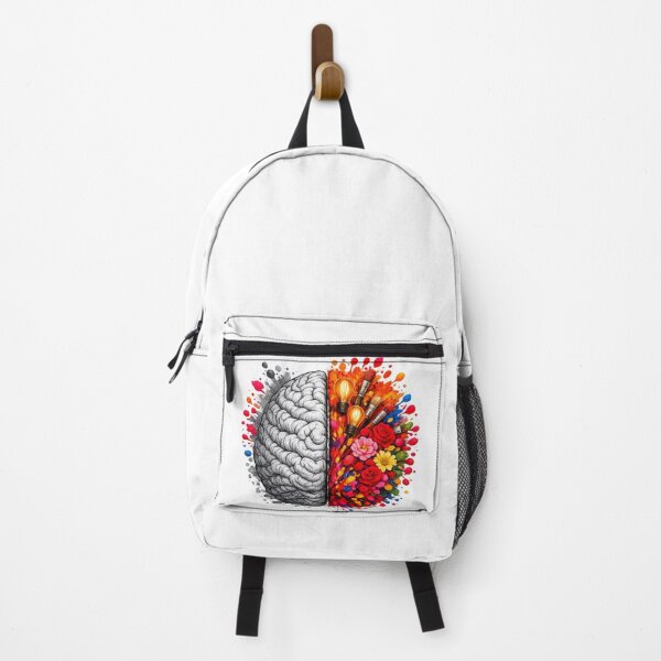 Item preview, Left Brain Right Brain — Creative Explosion Art | Artist Mind Poster & Gift designed and sold by ArtoryWorks.