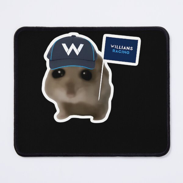 Item preview, F1 Williams Racing Hamster Meme designed and sold by EychanchanArt.