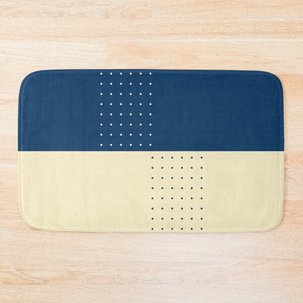 Item preview, The Interval - Navy and Cream Minimalist Geometric designed and sold by artdocaj.