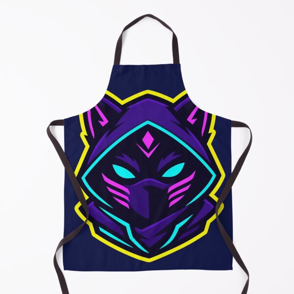 Item preview, Neon Ninja Cat Gaming Mascot designed and sold by Idans.