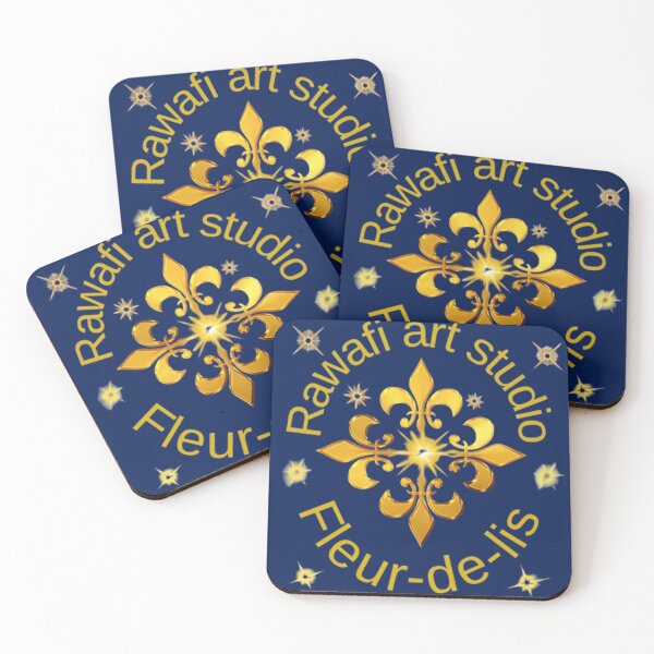 Item preview, Rawafi Art Studio | Fleur-De-Lis Luxury Gold Emblem designed and sold by Rawafi Art Studio.
