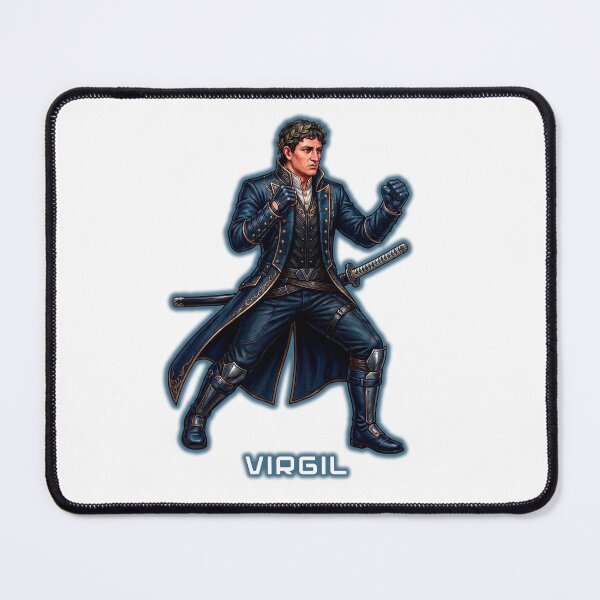Item preview, Virgil - The Divine Fighter Graphic designed and sold by Write-N-Fight.