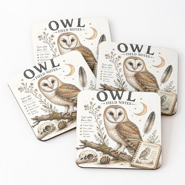 Item preview, Notatki terenowe sowy. designed and sold by Giewont.