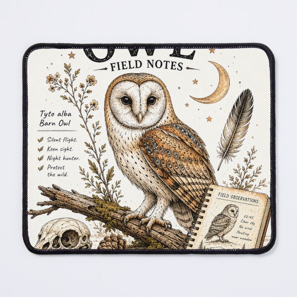 Item preview, Notatki terenowe sowy. designed and sold by Giewont.