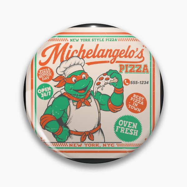 Item preview, Michelangelo’s New York Style Pizza designed and sold by edcarj82.