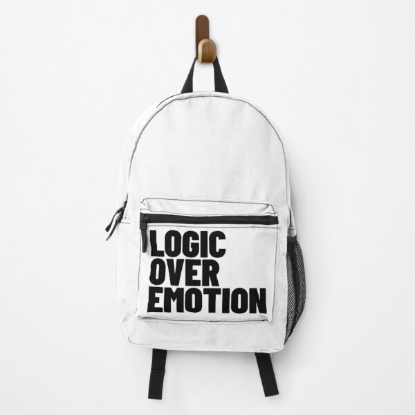 Item preview, Logic Over Emotion - Stoic Trading & Investing Quote designed and sold by MotionBanana Art.
