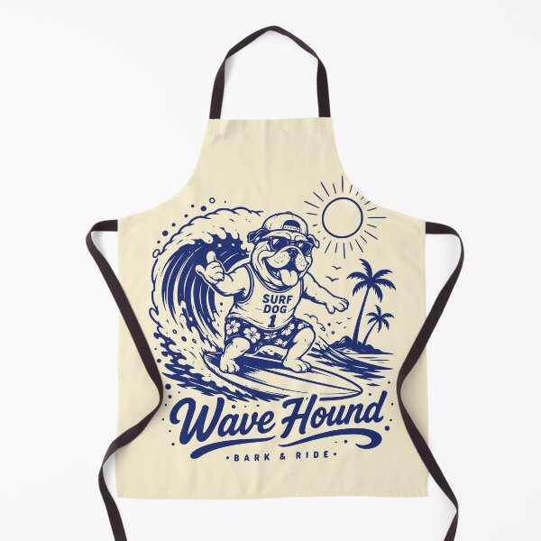 Item preview, Vintage Wave Hound Bark & Ride designed and sold by 89shirts.