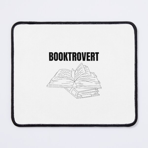 Item preview, Minimalist design for introverts who prefer books over people ? designed and sold by BookedAndDesign.