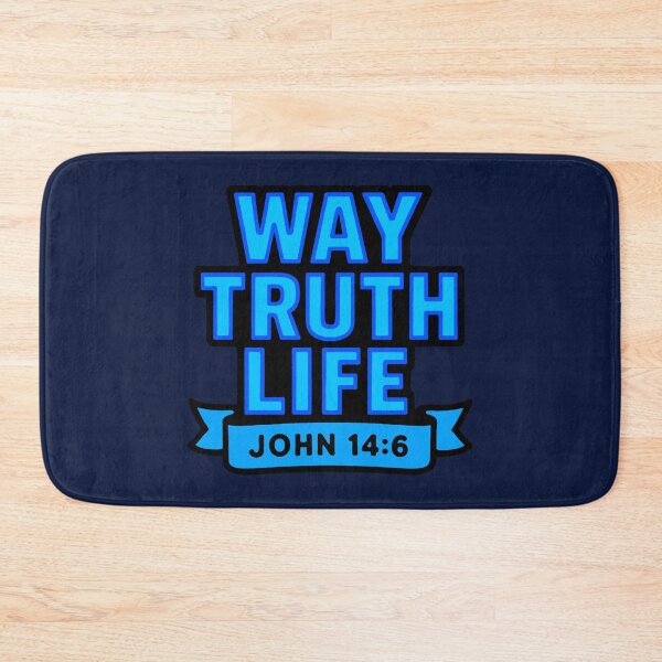 Item preview, John 14:6 Way Truth Life designed and sold by plushism.