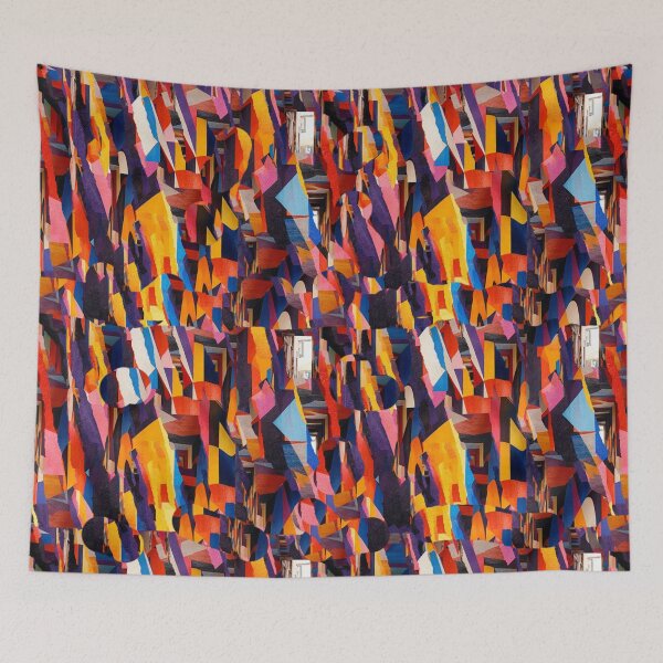 Item preview, Luminous Geometric City Vision designed and sold by Sigtrix.