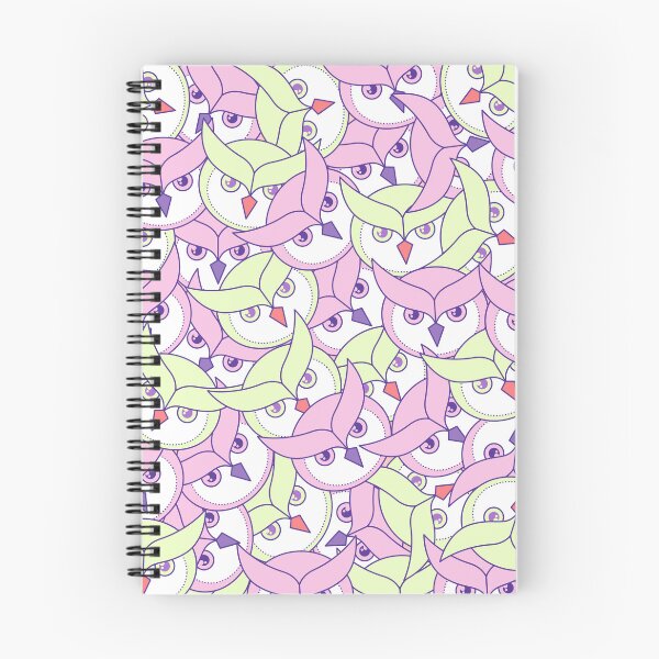 Item preview, Cute Owl Faces Seamless Pattern designed and sold by DesignsVault.