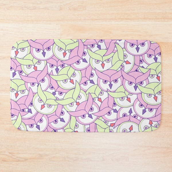 Item preview, Cute Owl Faces Seamless Pattern designed and sold by DesignsVault.