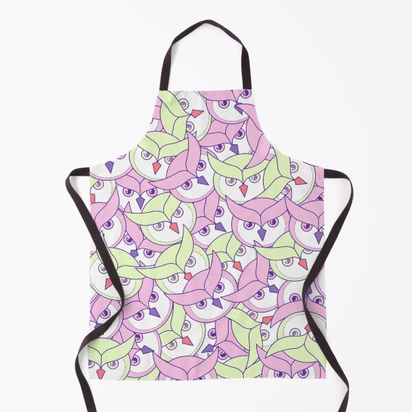 Item preview, Cute Owl Faces Seamless Pattern designed and sold by DesignsVault.