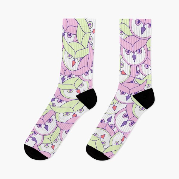Item preview, Cute Owl Faces Seamless Pattern designed and sold by DesignsVault.