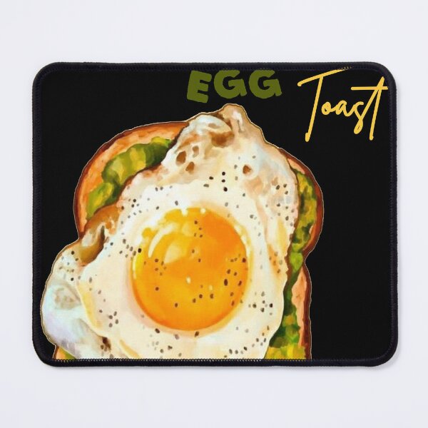 Item preview, Avocado & Egg Toast Aesthetic Food Illustration designed and sold by RetroPanicSply.