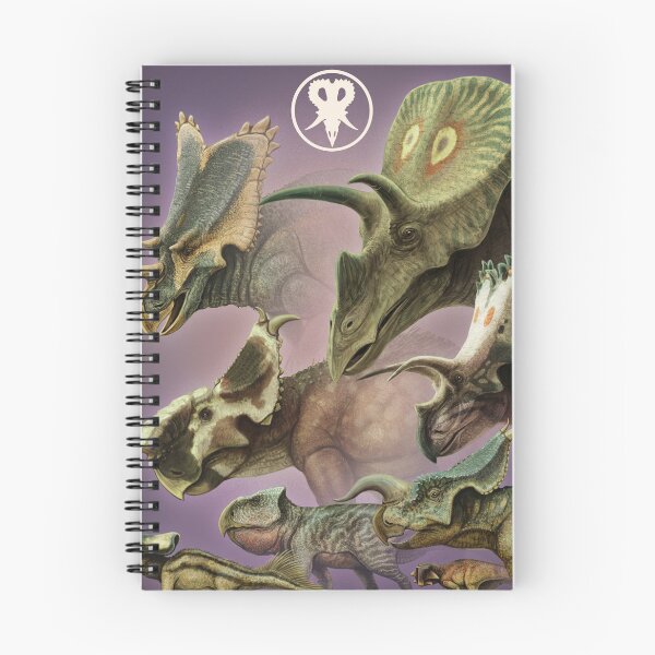 Item preview, CERATOPSIA. Dinosaurs pf the Triceratops family . size chart . paleoart designed and sold by Mario Lanzas.