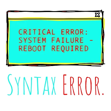Artwork thumbnail, Syntax error. by Creative jiffy
