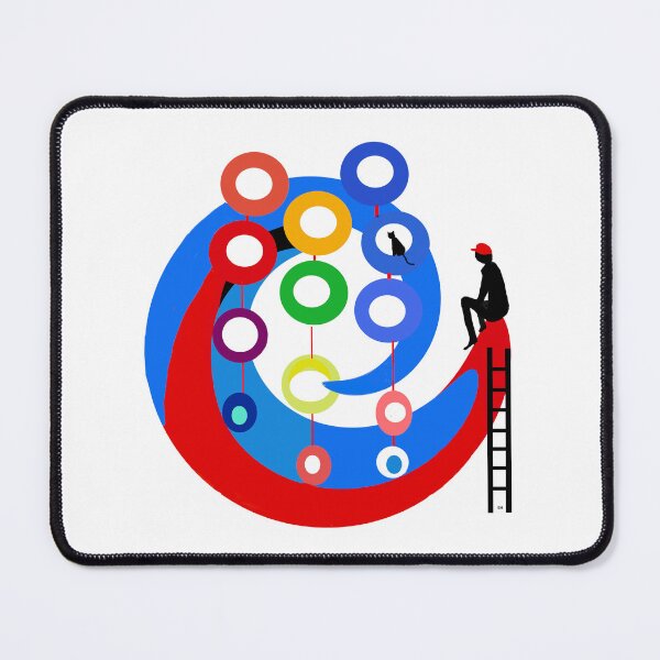 Item preview, Lost in the abstract designed and sold by Elaine M Hayward .