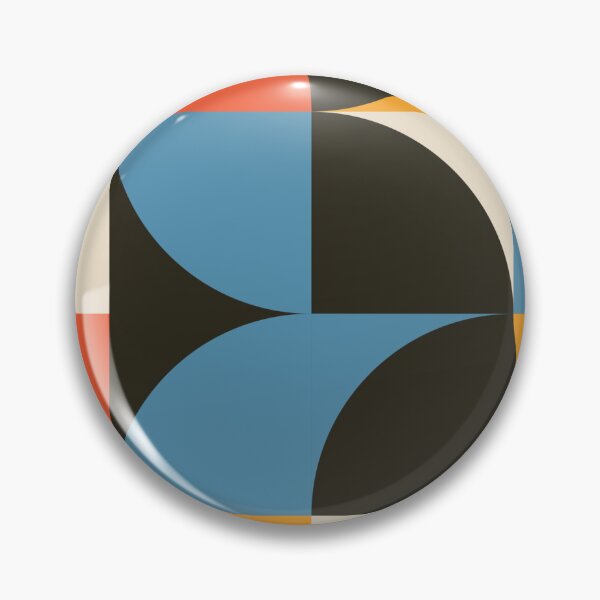 Item preview, Mid Century Bauhaus Geometric Pattern Retro Abstract designed and sold by jttrends.