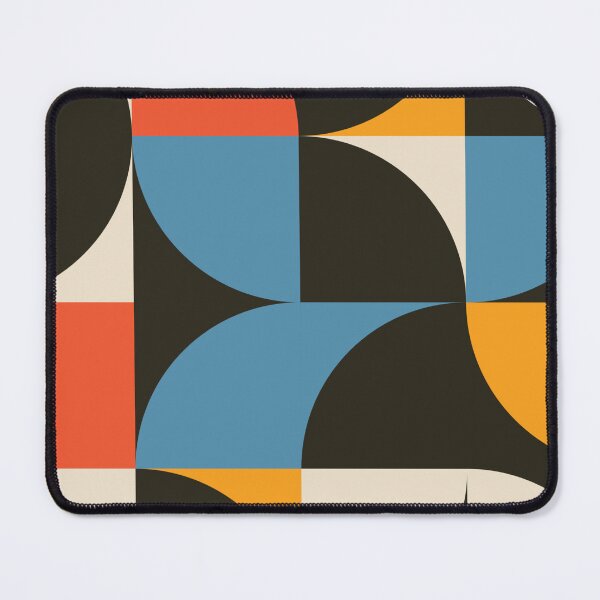 Item preview, Mid Century Bauhaus Geometric Pattern Retro Abstract designed and sold by jttrends.