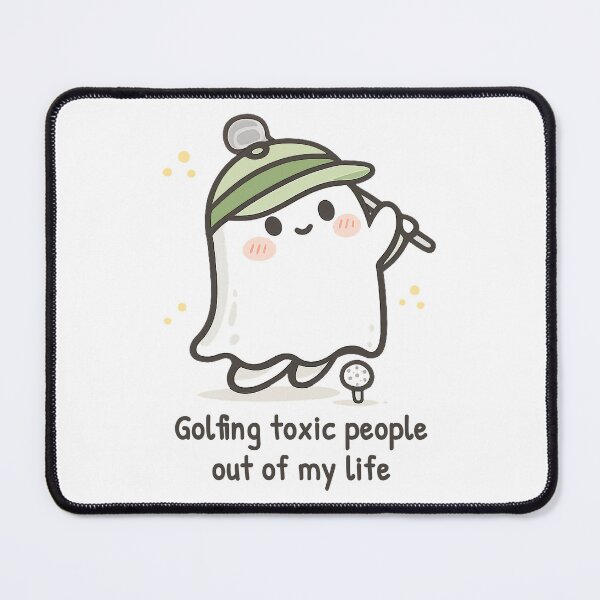 Item preview, Golfing toxic people out of my life designed and sold by ANCDESIGN.