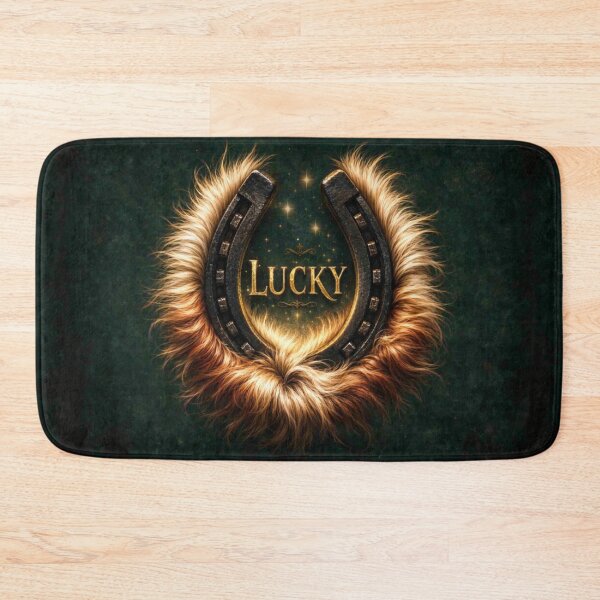 Item preview, Golden Lucky Horseshoe designed and sold by PurrfectWhisper.