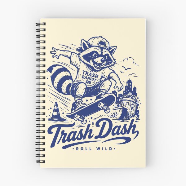 Item preview, Vintage Racoon Trash Dash Roll Wild designed and sold by 89shirts.