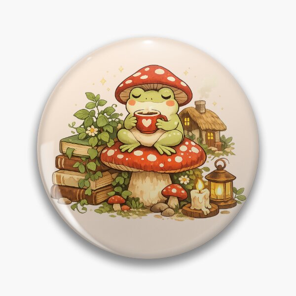 Item preview, Cozy Frog Tea Time designed and sold by slikar.