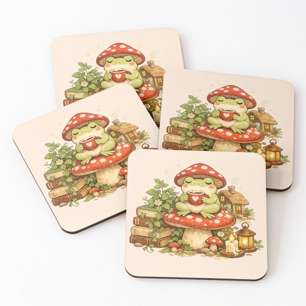 Item preview, Cozy Frog Tea Time designed and sold by slikar.
