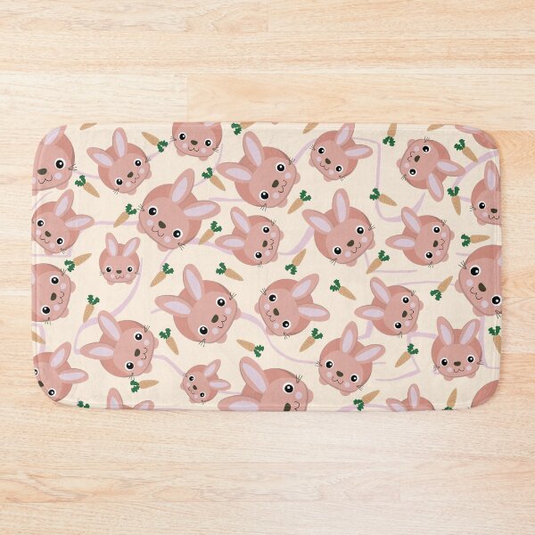 Item preview, Cute Bunny Loaf Seamless Pattern designed and sold by DesignsVault.