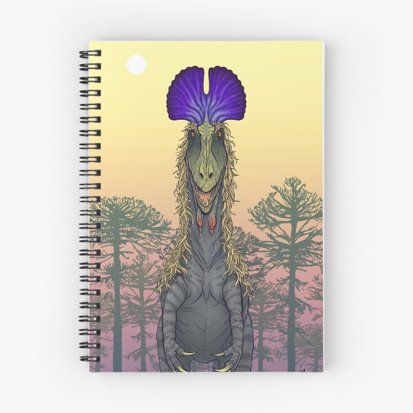 Item preview, A DASHING CRYOLOPHOSAURUS. speculative paleoart series: no. 2 designed and sold by Mario Lanzas.