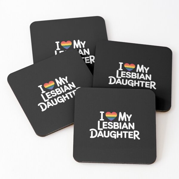 Item preview, I Love My Lesbian Daughter - LGBT Family designed and sold by SapfireStuArt.