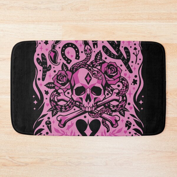 Item preview, Pastel Goth Skull and Snake Western Macabre Aesthetic designed and sold by BrownHorse90s.
