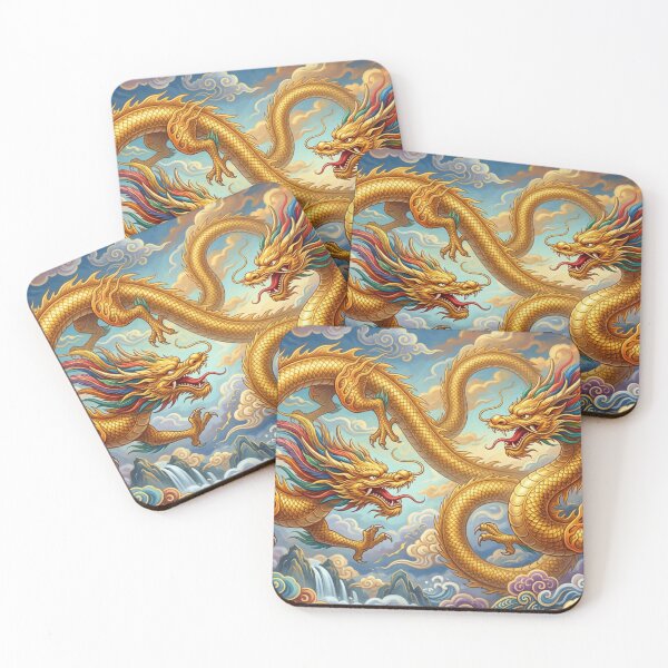 Item preview, Golden Dragon Harmony designed and sold by Sigtrix.