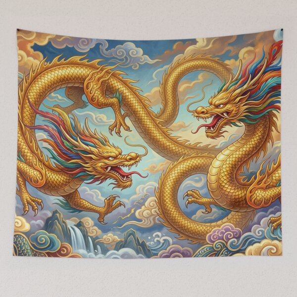 Item preview, Golden Dragon Harmony designed and sold by Sigtrix.