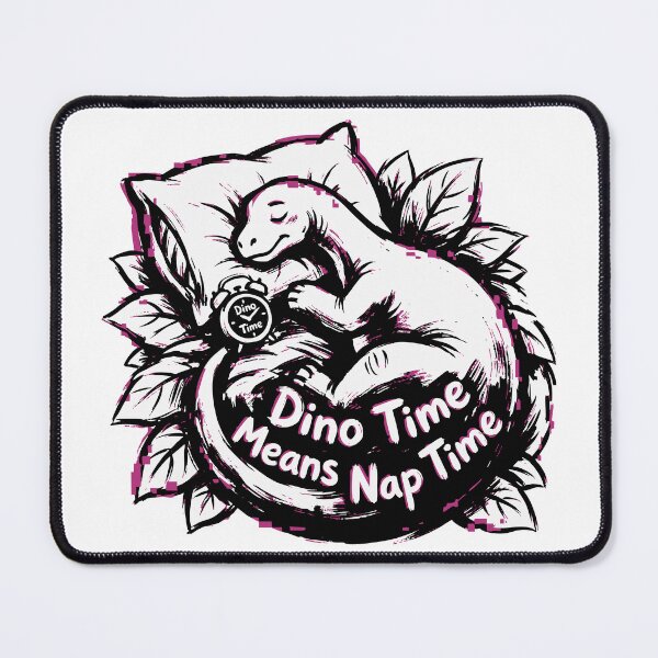 Item preview, Dino Time Means Nap Time Sleepy Brontosaurus designed and sold by XYZ LAB by Jesuperman.
