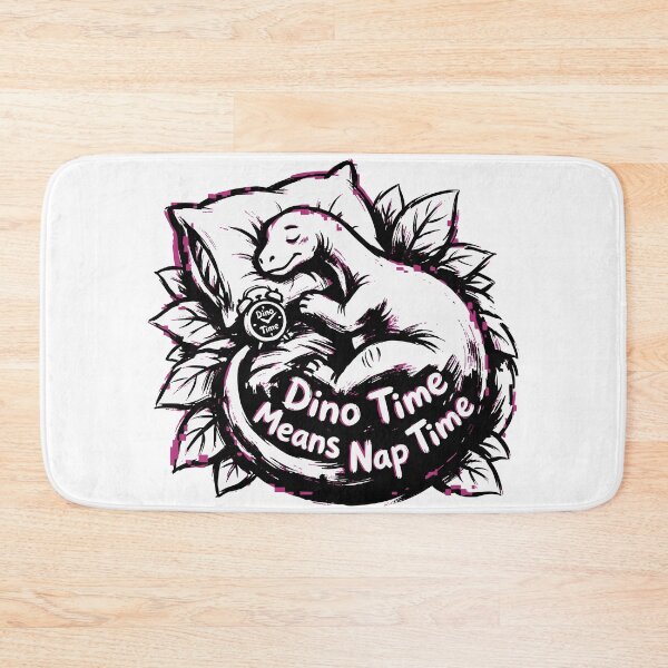 Item preview, Dino Time Means Nap Time Sleepy Brontosaurus designed and sold by XYZ LAB by Jesuperman.