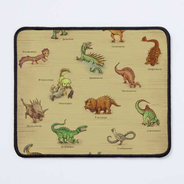 Item preview, Cretaceous Dinosaurs Bestiary (Medieval Style) designed and sold by Mario Lanzas.