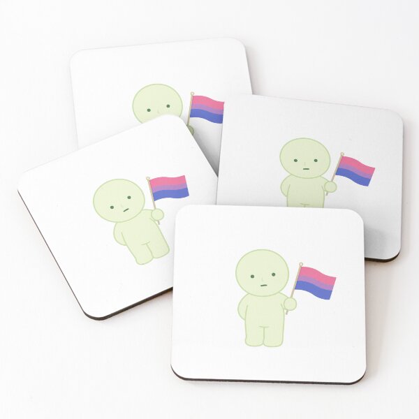 Item preview, Bisexual Smiski – LGBTQ+ Pride designed and sold by xoxo, marie.