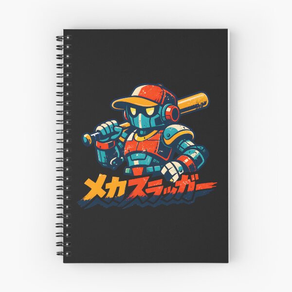 Item preview, Mecha Slugger Retro Anime Baseball Robot designed and sold by AwesomeBeyondLimits.
