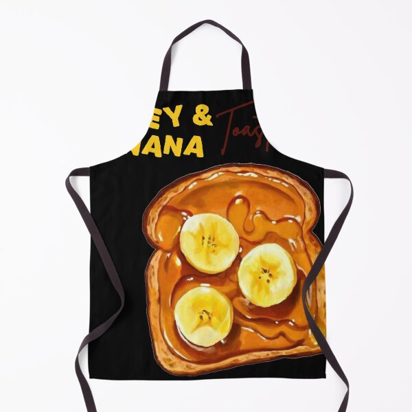 Item preview, Honey Banana Toast Cute Breakfast Design designed and sold by RetroPanicSply.