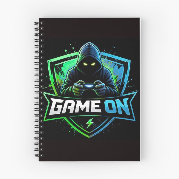 Item preview, Game On Hooded Gamer Esports Shield Logo designed and sold by AgnesB77.