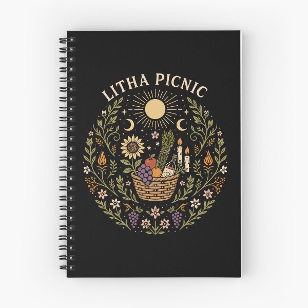 Item preview, Litha Picnic Midsummer Boho Celestial Art designed and sold by Christine Krahl.