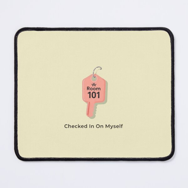 Item preview, Checked In On Myself: Retro Motel Key Tag Art designed and sold by artlife4.