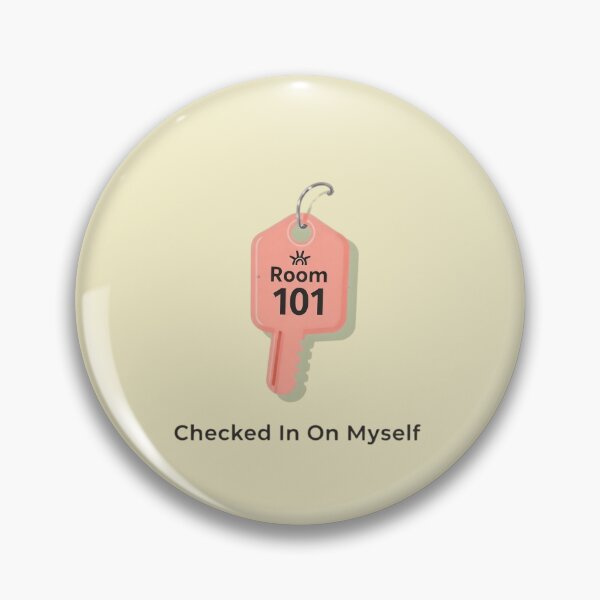 Item preview, Checked In On Myself: Retro Motel Key Tag Art designed and sold by artlife4.