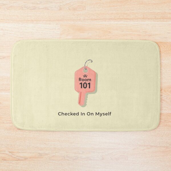 Item preview, Checked In On Myself: Retro Motel Key Tag Art designed and sold by artlife4.