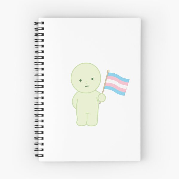 Item preview, Trans Smiski – LGBTQ+ Pride designed and sold by xoxo, marie.